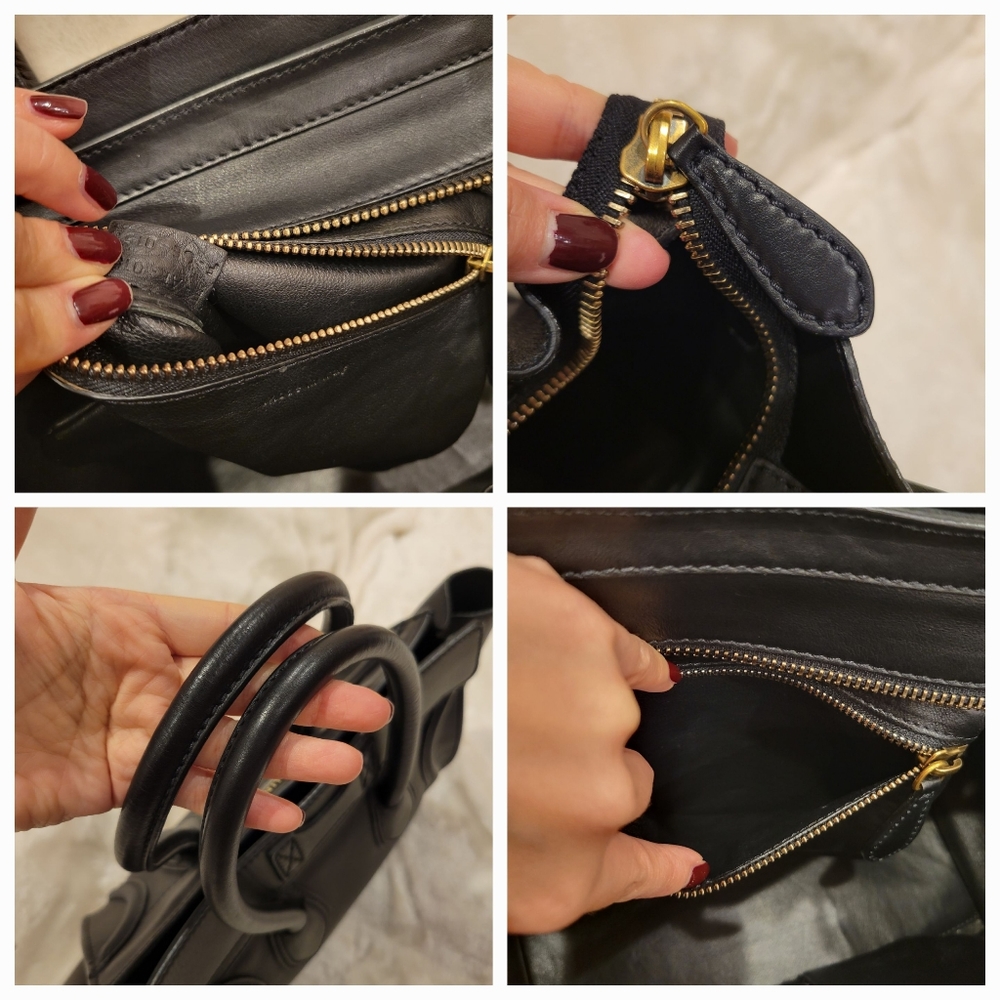 Celine Micro Luggage Tote Bag in black - Picture 15 of 16
